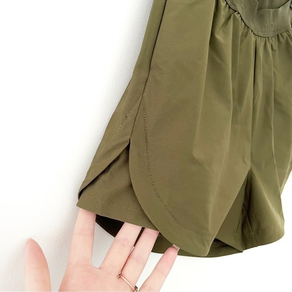 MADEWELL | MWL Allways Pull On Shorts Size Small NWT Kale Green - Picture 5 of 11